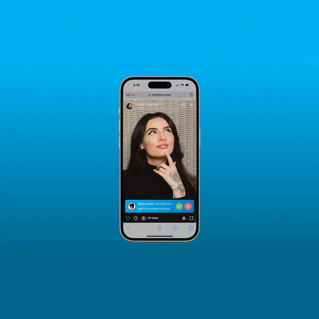 How to Go Live on OnlyFans - Demonstration of Joining a Co-Stream