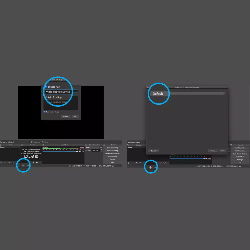 Go Live on OnlyFans with OBS — Adjusting your video and audio sources in OBS