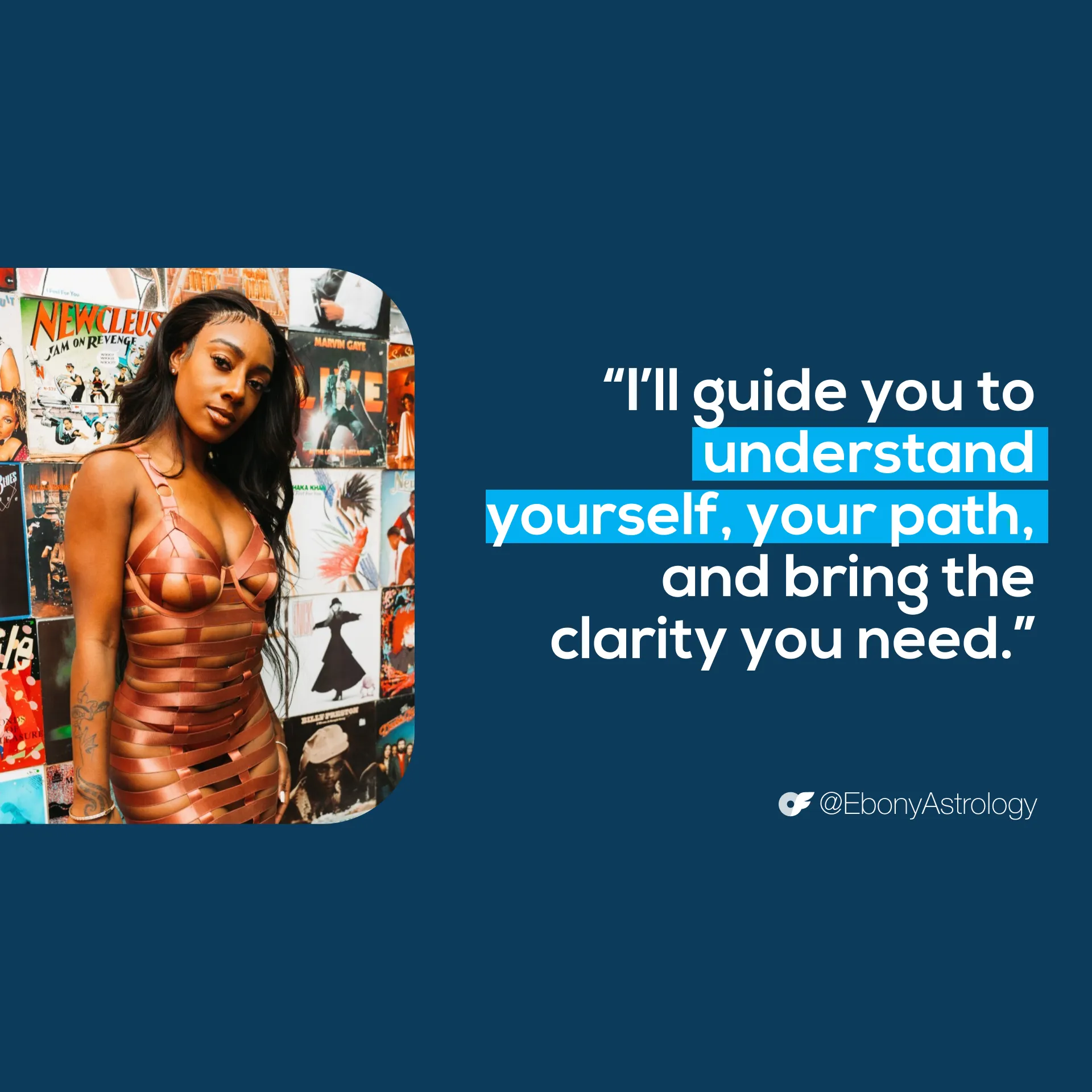 EbonyQuote_AllScreenSizes_1920x1920 V 3 Free OnlyFans Accounts to Follow in May 2025, Ebony Astrology quote, “I’ll guide you to understand yourself, your path, and bring the clarity you need.” - @ebonyastrology