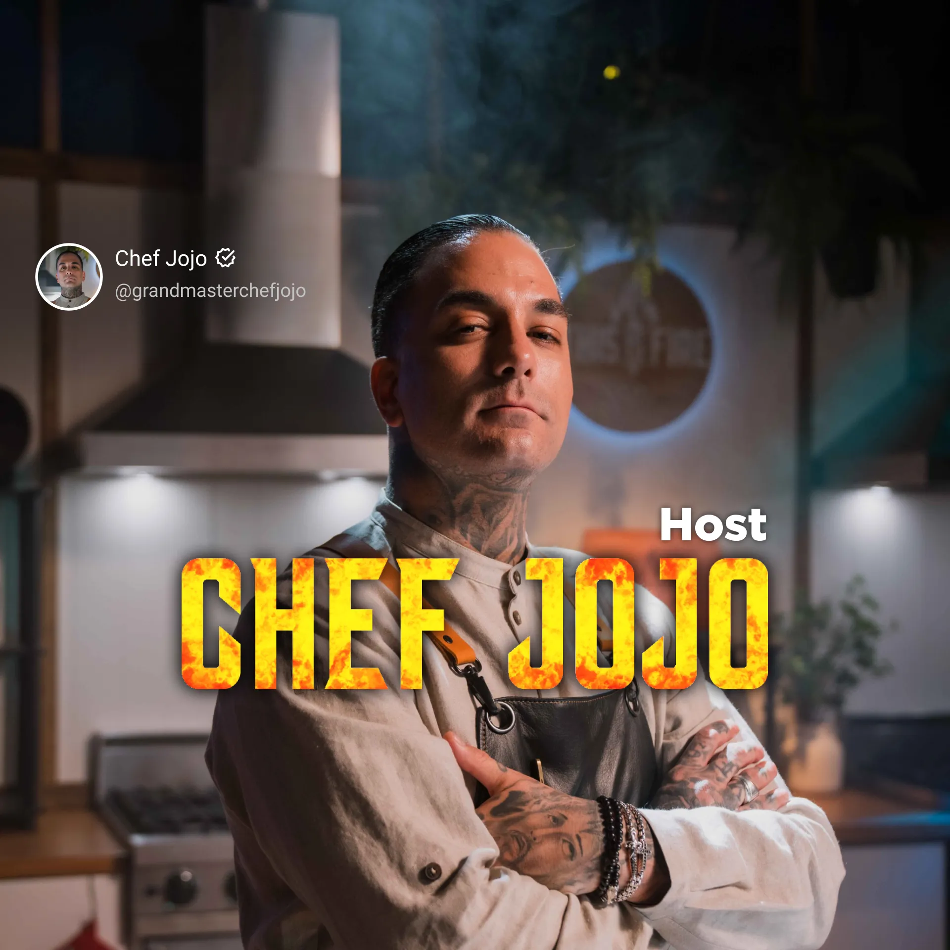 This Is Fire Season 7 contestant Melissa Stratton — Host —@Grandmaster Chef Jojo